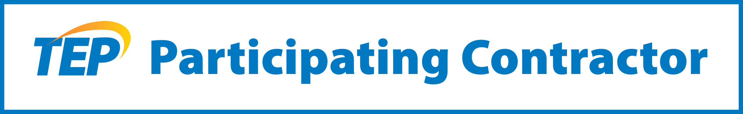 TEP Trade Ally Participating Contractor Badge